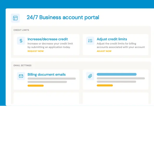 24/7 business account self-service portal in the Opypro platform