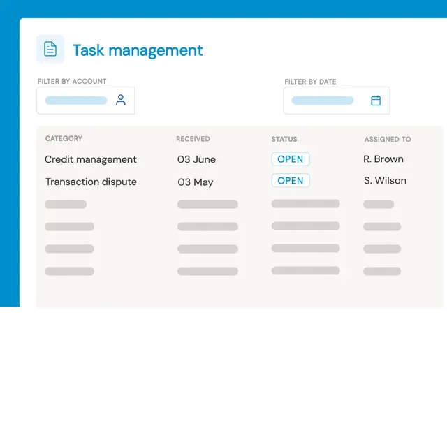 Task management board in the Opypro platform