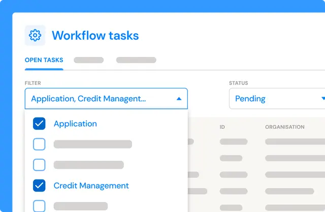 Workflow tasks list in the Opypro onboarding module