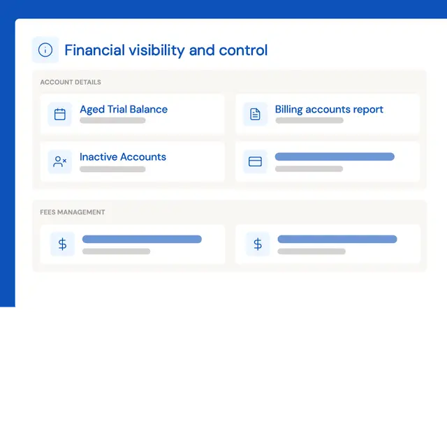 Financial visibility and control dashboard in the Opypro platform